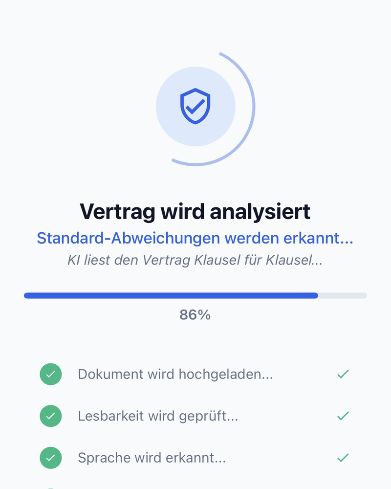 Vertragsanalyse