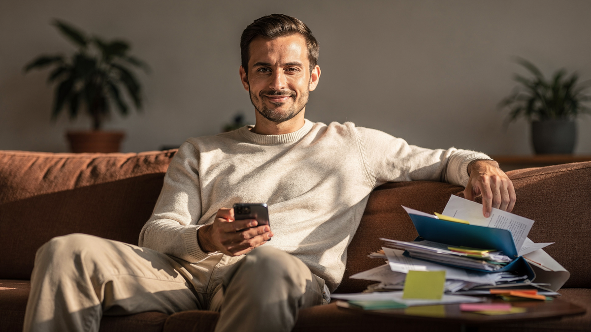 Smartphone mit verschiedenen Vertrags- und Finanz-Apps — Vergleich 2026